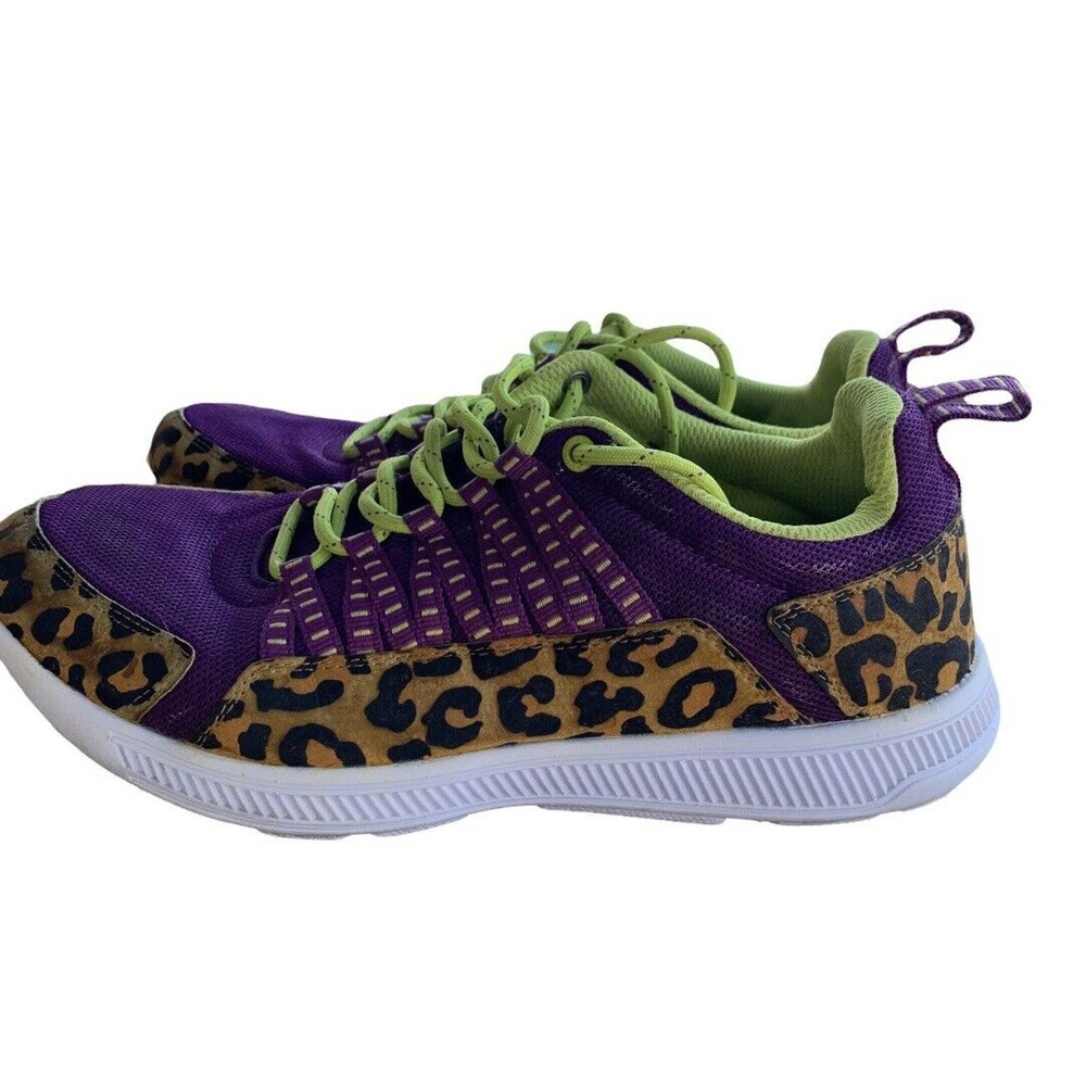 Supra Authentic Purple Cheetah Sw85004 SneakersSize: US 10